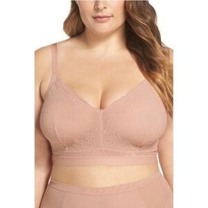 Spanx Spotlight On Lace Bralette Rose 1X NEW